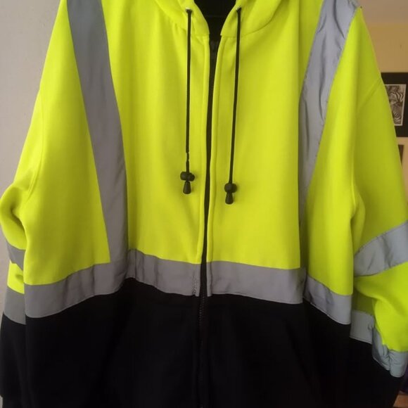 Hi-Vis XL Hoodie - Picture 1 of 5